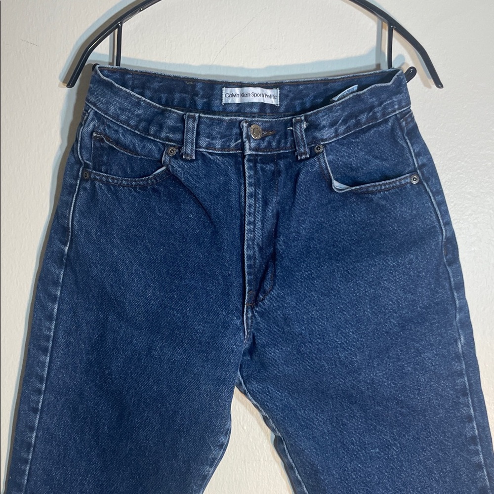 Vintage Calvin Klein Sport Petite Jeans | Made in USA | Original Patch